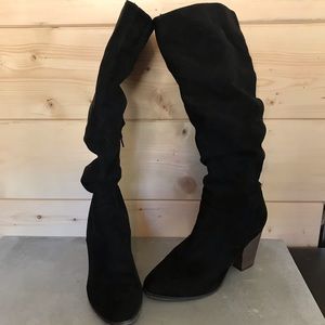 Over the Knee High Heel Boot